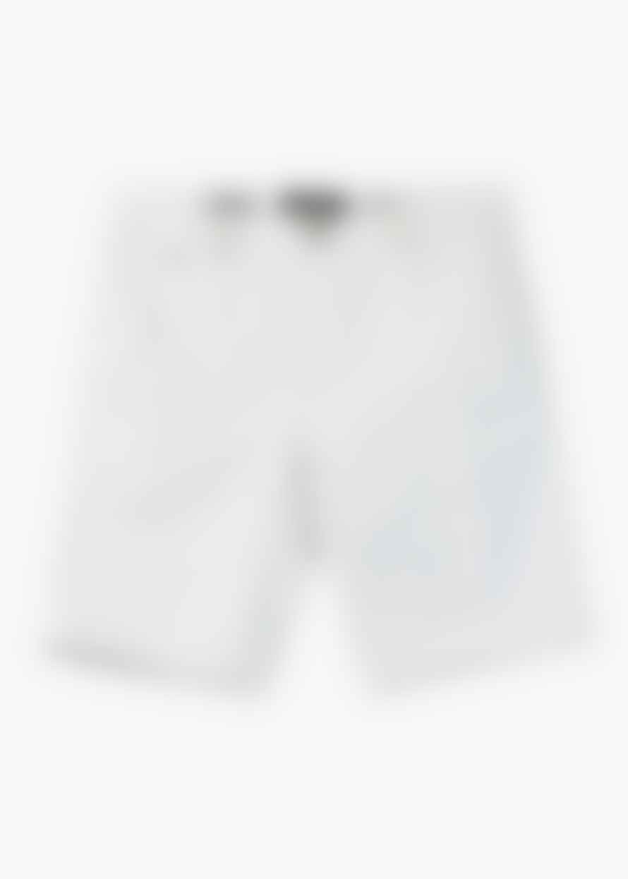 Replay Mens Benni Chino Shorts In White