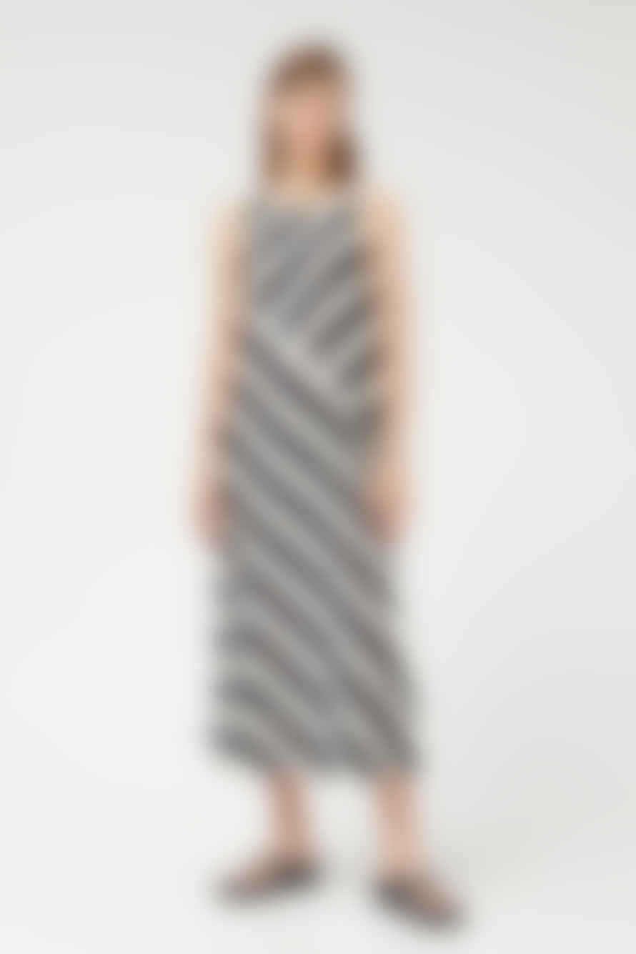 Compania Fantastica Striped Sleeveless Dress - 41C/11014