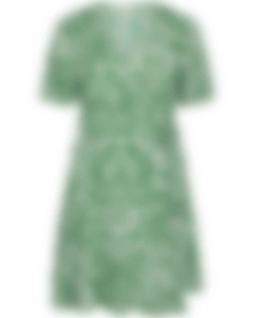 Y.A.S Greena Wrap Dress Green