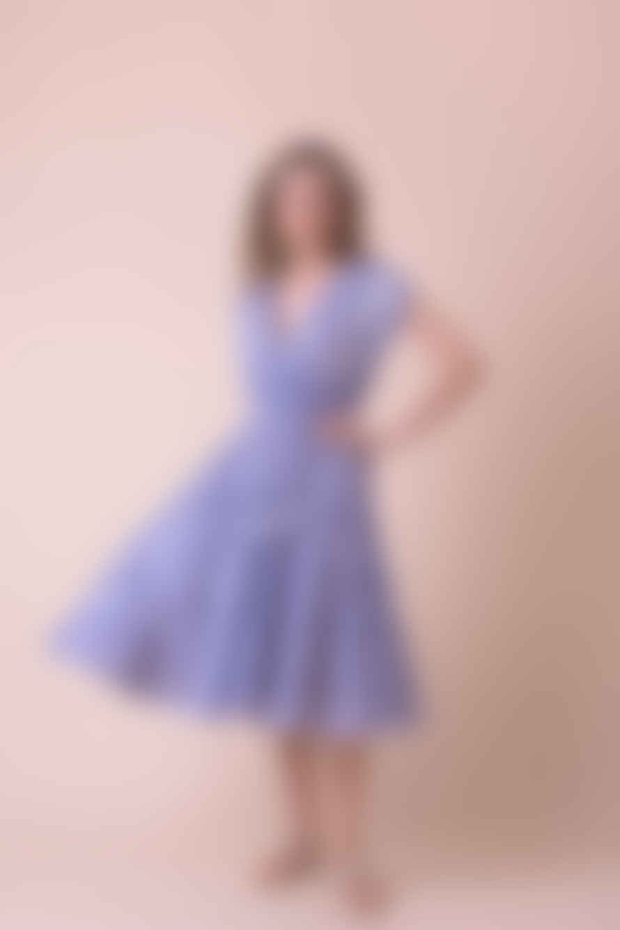Handprint Dream Apparel Trixie Dress/blue Stripe