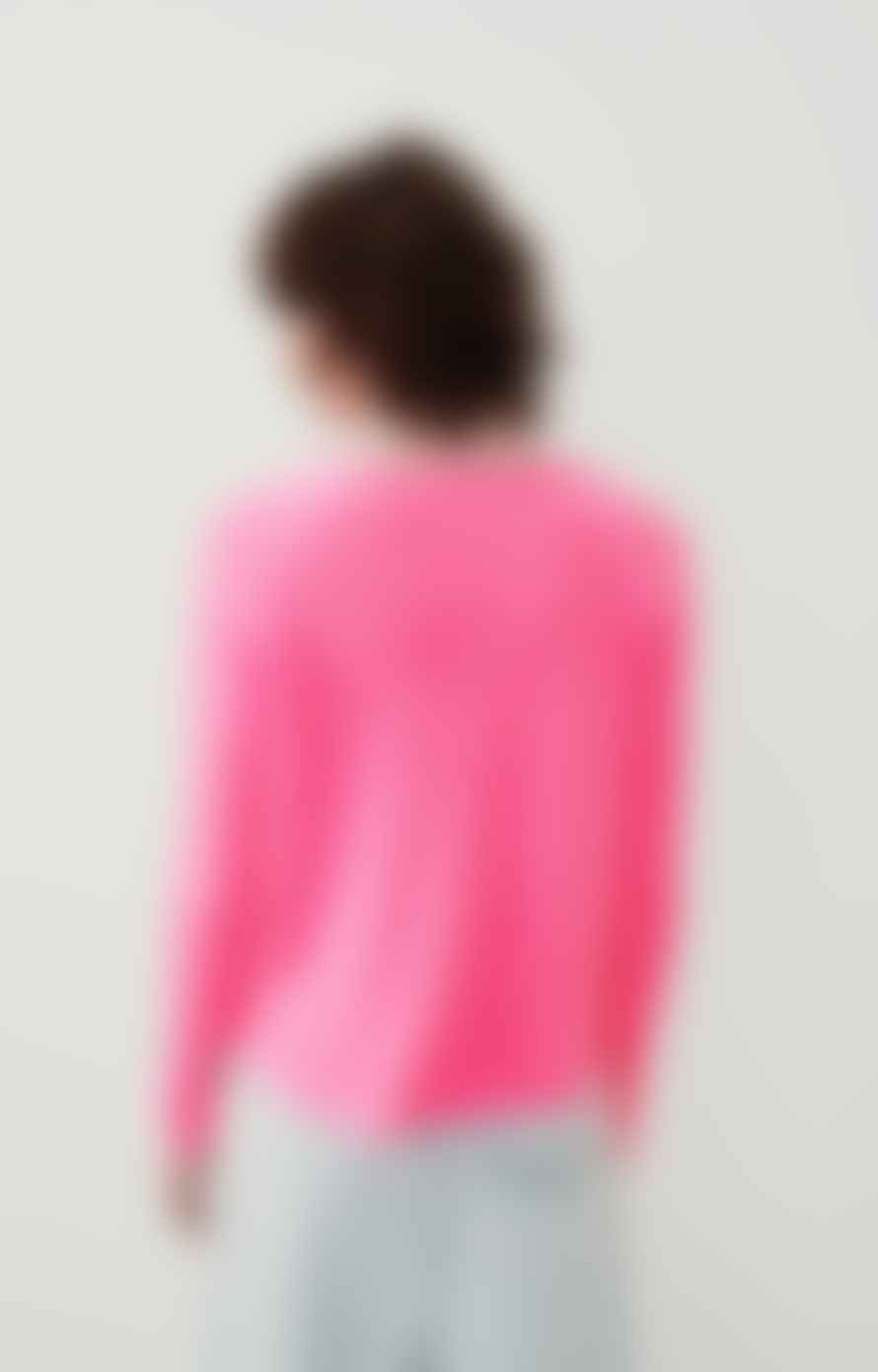 American Vintage Acid Pink Sonoma Long Sleeved Womens T Shirt