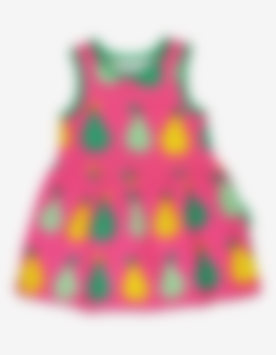 Toby Tiger Organic Pear Print Summer Dress