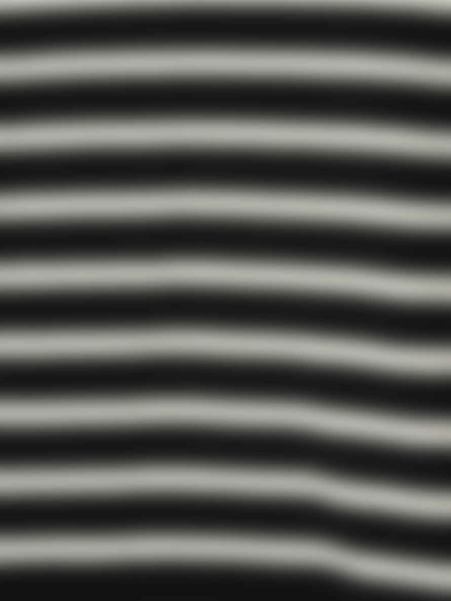 Partimento Stripe Long Sleeve in Black