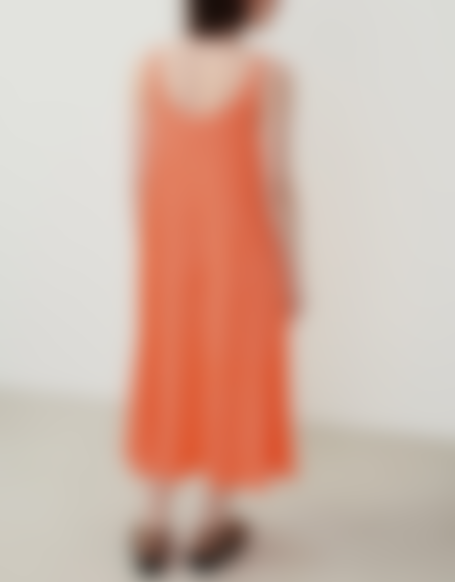 American Vintage American Vintage Lopintale Dress Orange Fluo