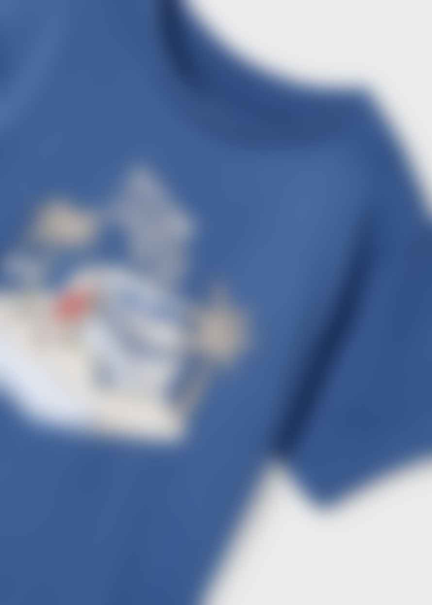 Mayoral Printed T-shirt- Blue