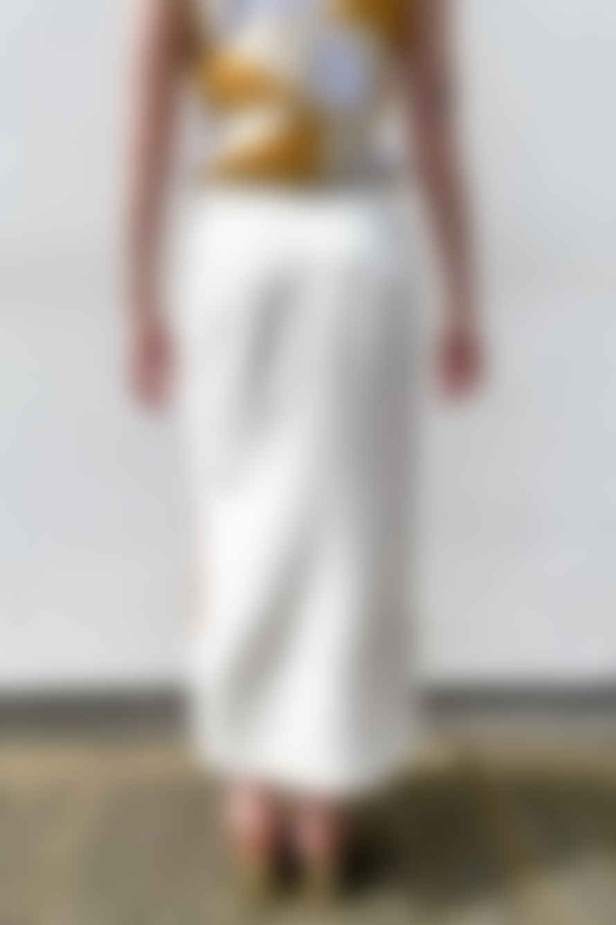 Second Female Lino Antique White Skirt