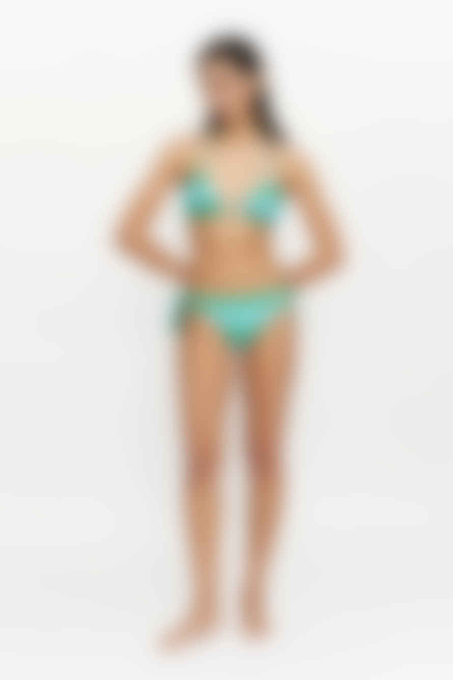 Compania Fantastica Summer Vibes Striped Triangle Bikini Top