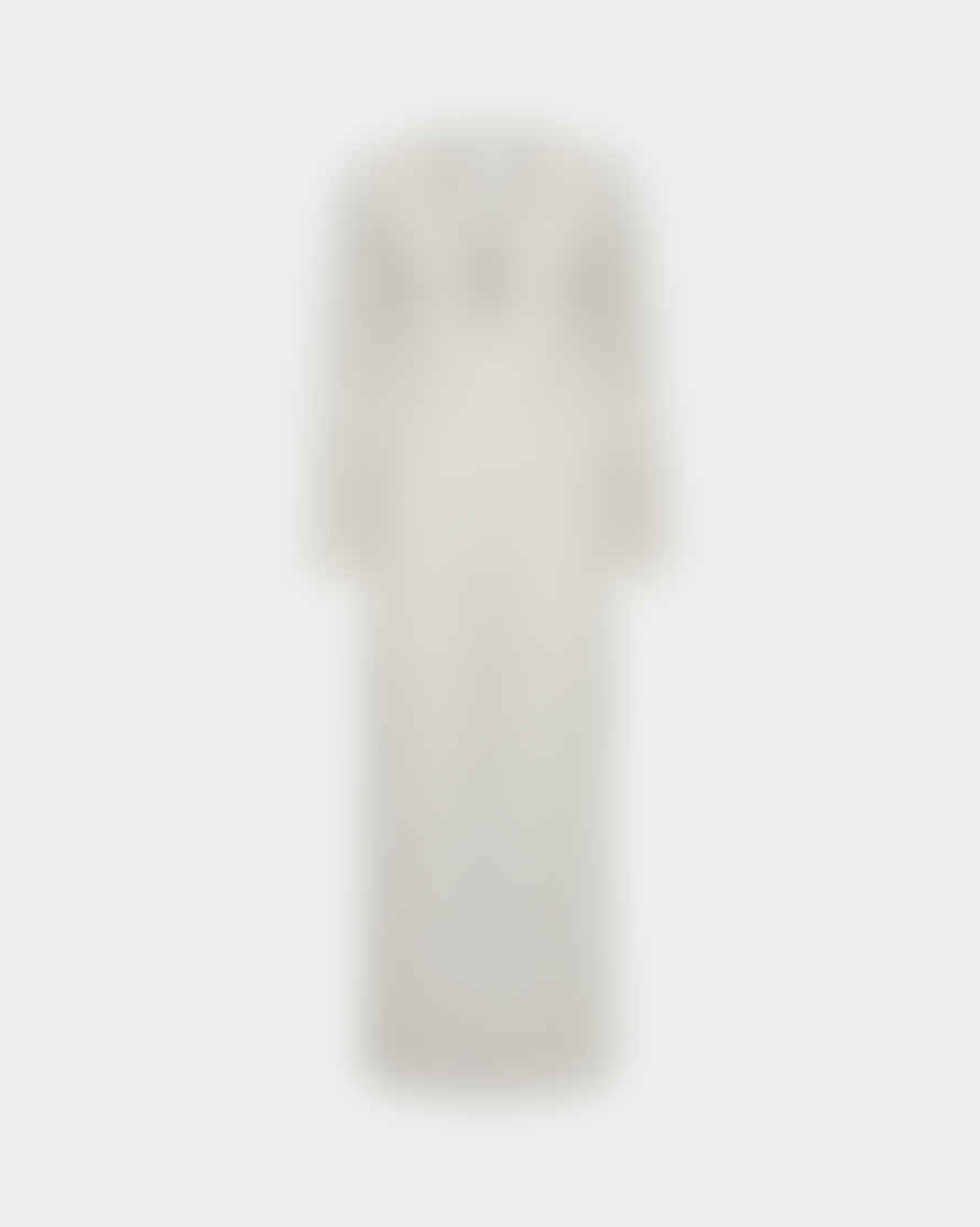 SOFIE SCHNOOR Long Knitted Dress - Off White