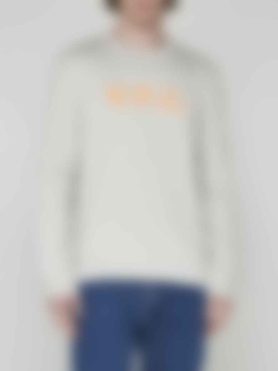 A.P.C. A.p.c. Vpc Sweatshirt Ecru/orange