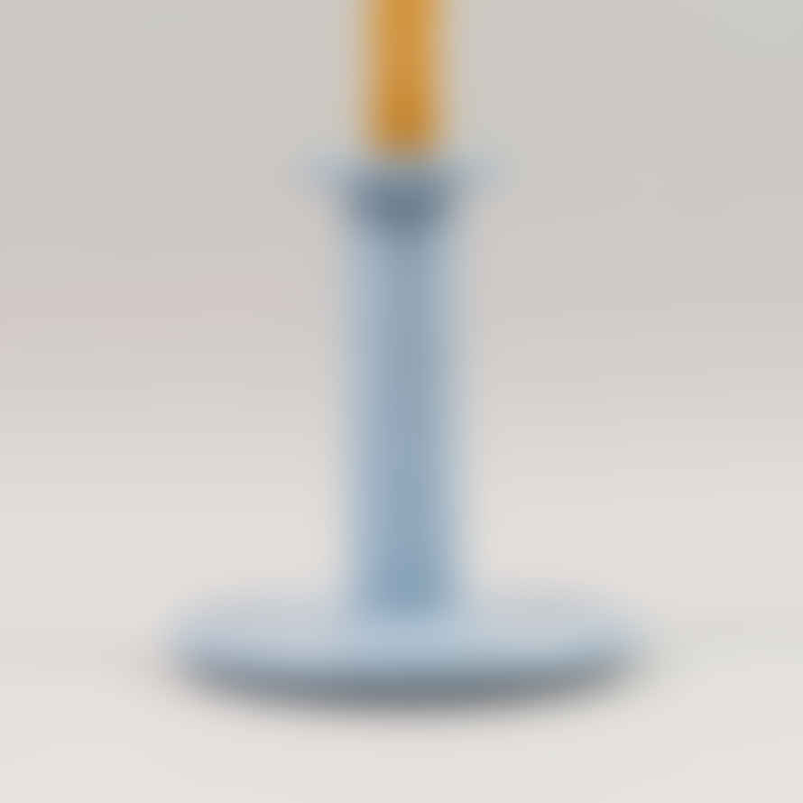 HAY Barro Candleholder - Light Blue