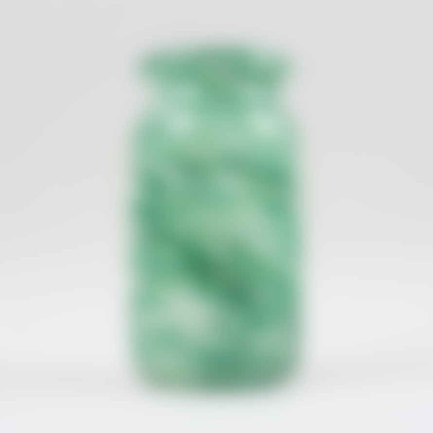 HAY Splash Vase - Green Swirl