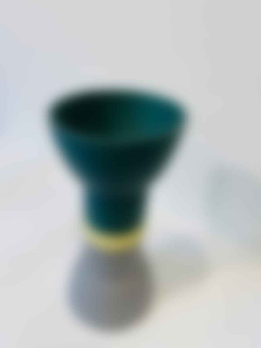 Icio Levante vaso in porcellana in tre colori linea Slice 