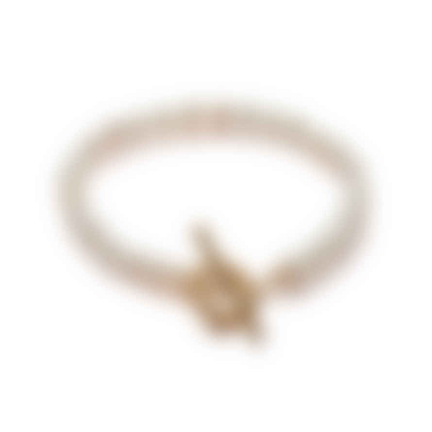Rachel Entwistle Ouroboros Pearl Bracelet Gold