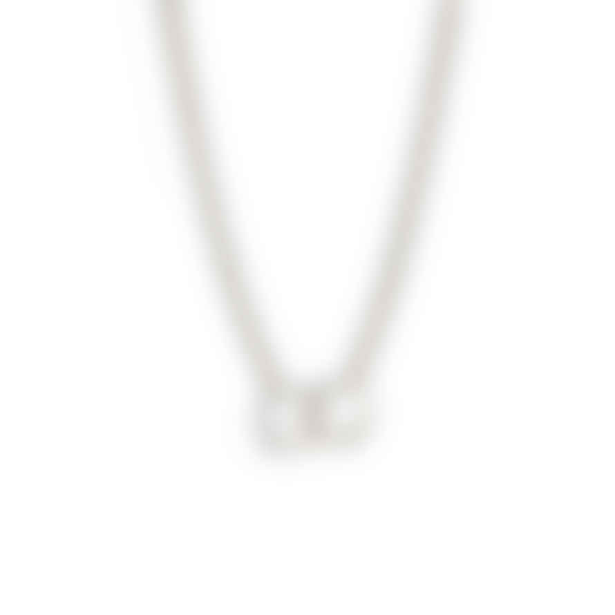 Rachel Entwistle Ouroborous Chain Necklace Silver