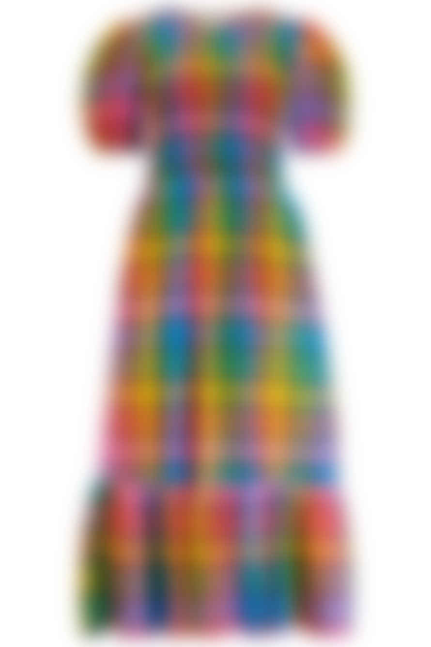 Sugarhill Brighton Yolanda Midi Shirred Dress