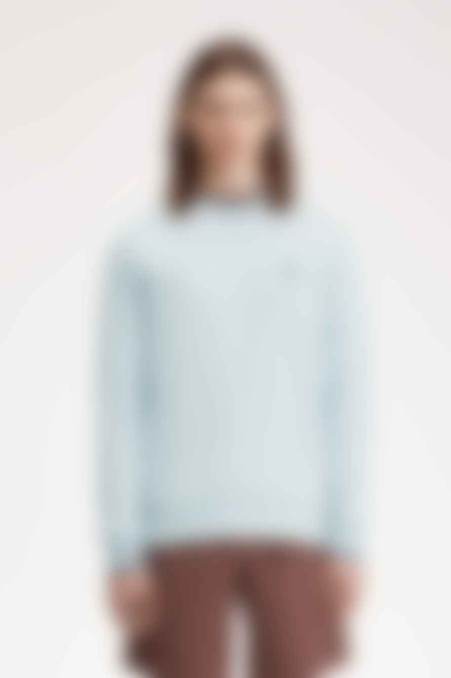 Fred Perry Fred Perry M7535 Sweatshirt Light Ice Blue