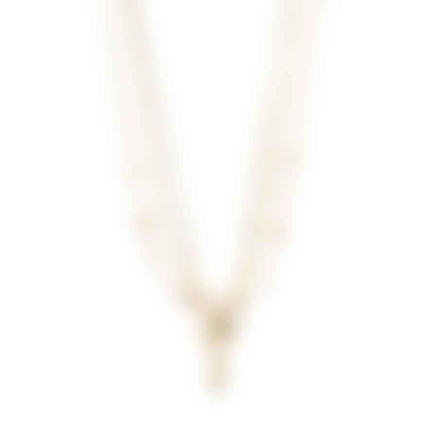 Pilgrim Sea Necklace - White/Gold