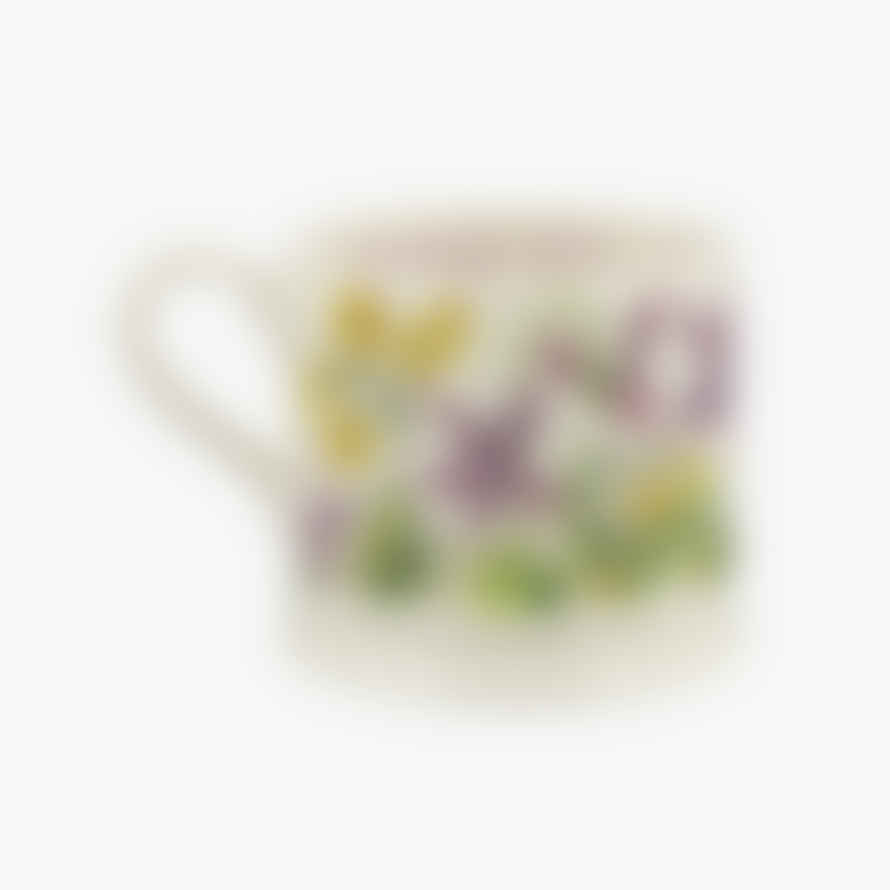 Emma Bridgewater Small Violets Cowslips and Wild Flowers Printed Mug