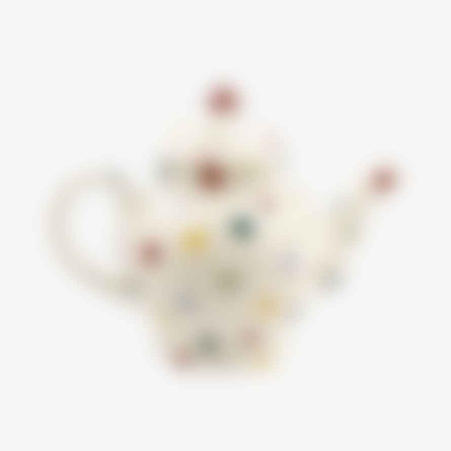 Emma Bridgewater 1600ml Polka Dot Printed 4 Mug Teapot