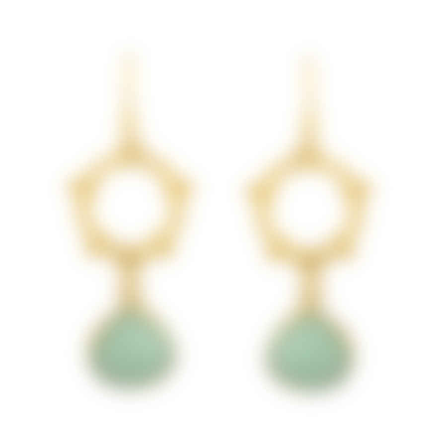 Ashiana Allegra Amazonite Earrings