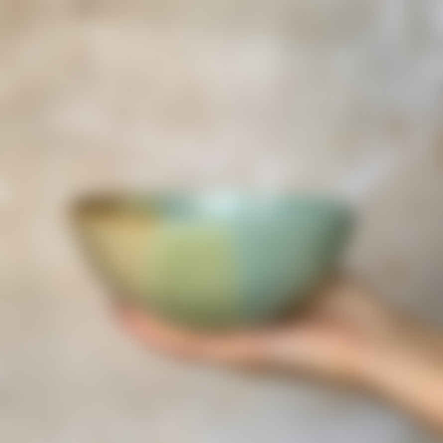 Emily Doran Pottery Breakfast Bowl - Speckled Beach