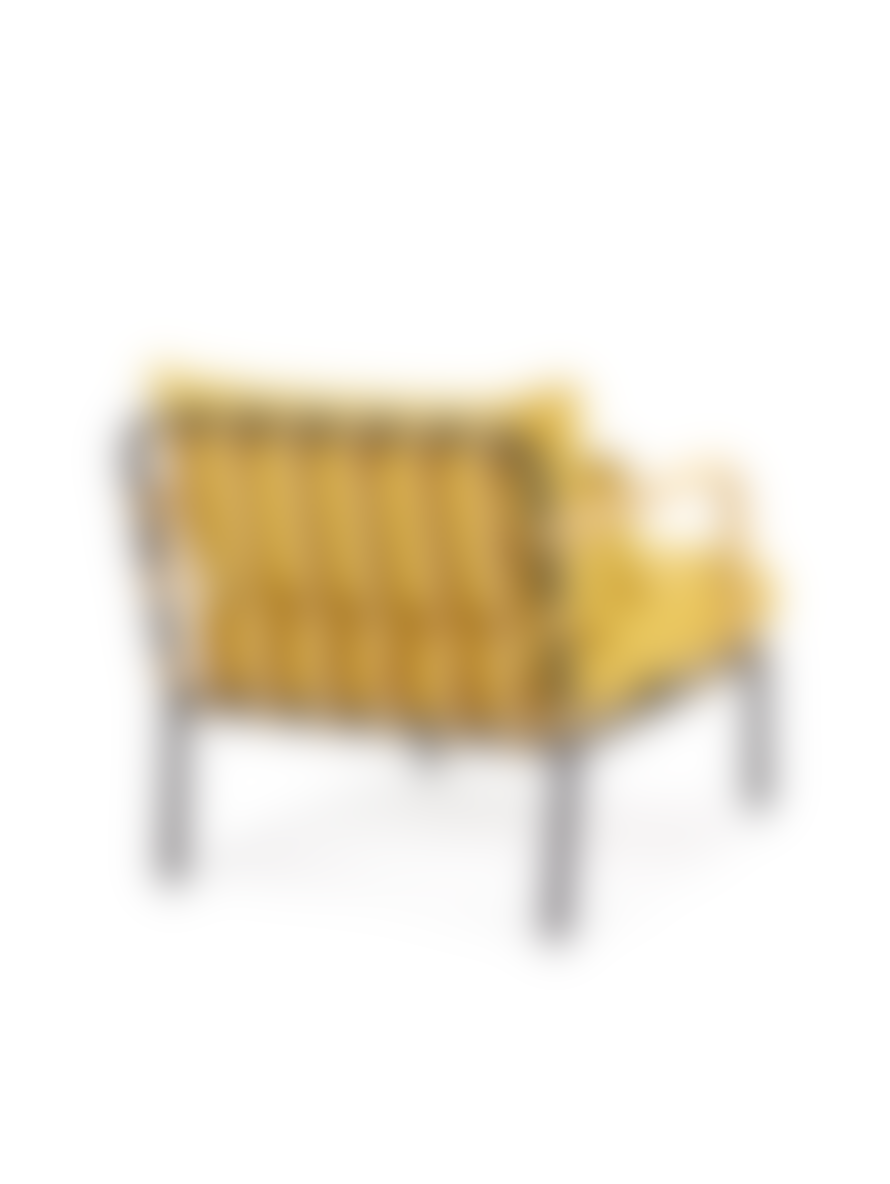 12 Rene Barba Lounge Chair Black & Ocher