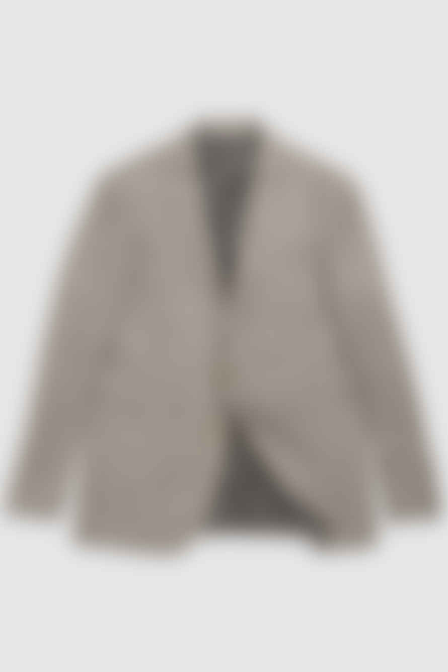 RODD & GUNN - Cascades Linen Blend 2button Jacket In Mink Bp1550