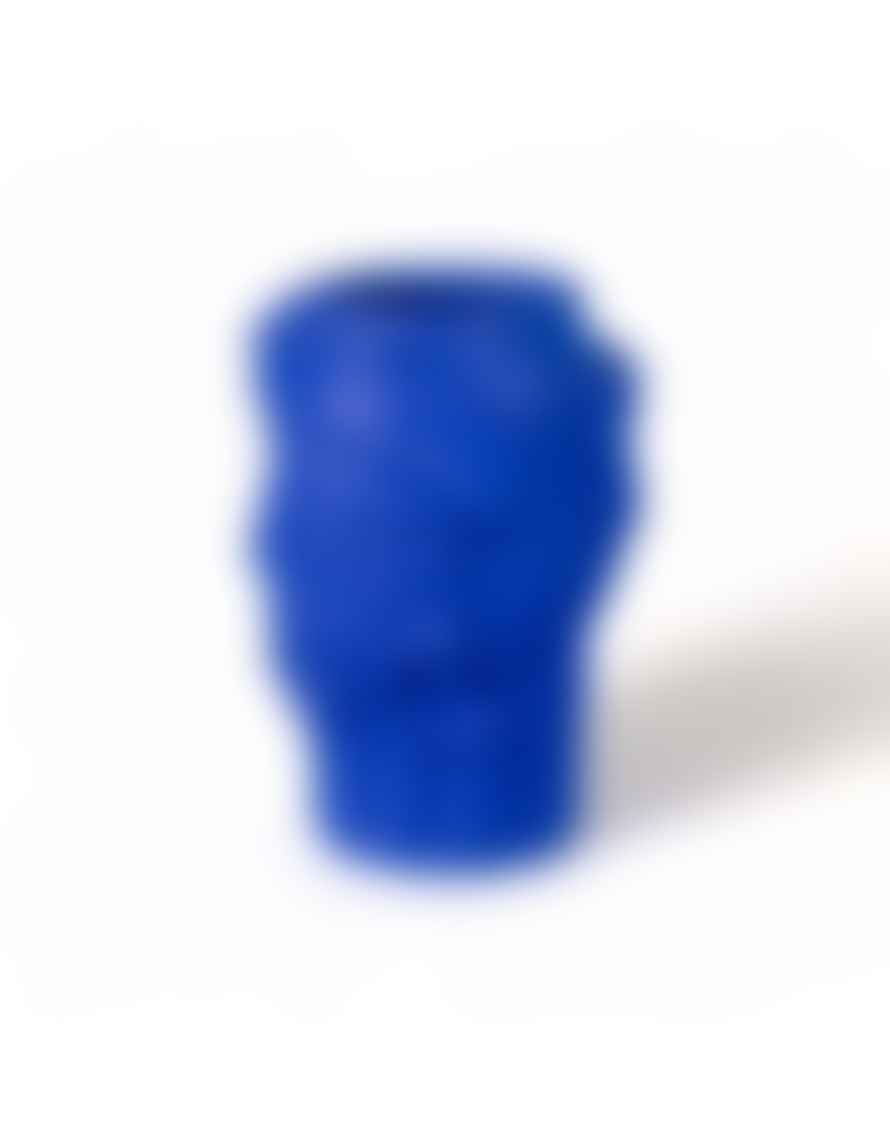 Seletti Blue Terracotta Decorative Man Vase 