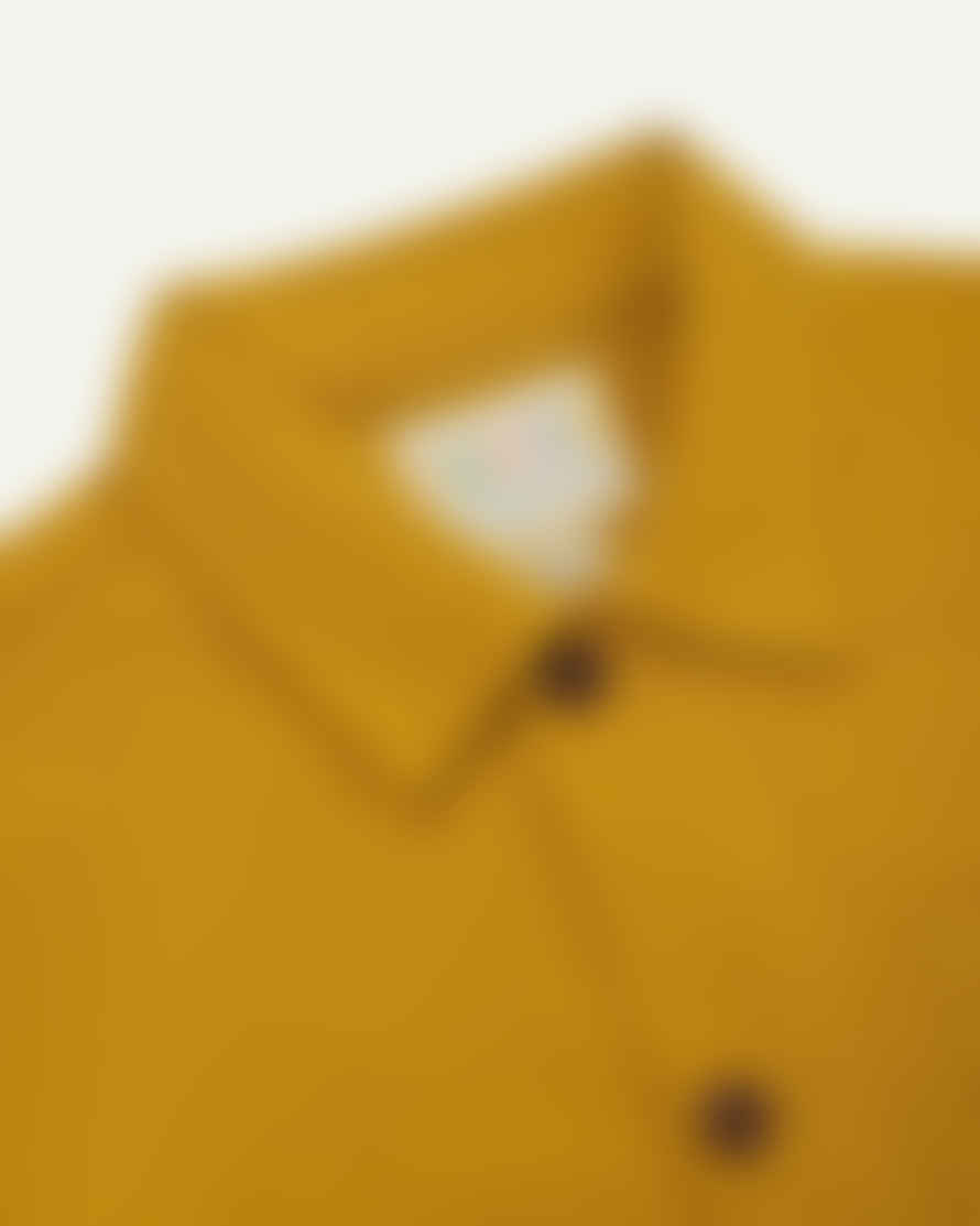 USKEES Yellow Buttoned Jacket