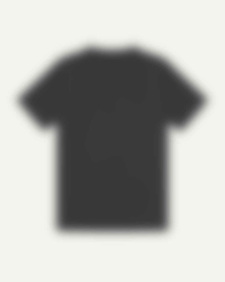 USKEES Men's Organic T-shirt - Faded Black