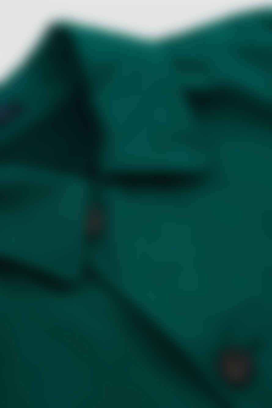 Drake's Cotton Blouson Jacket Green