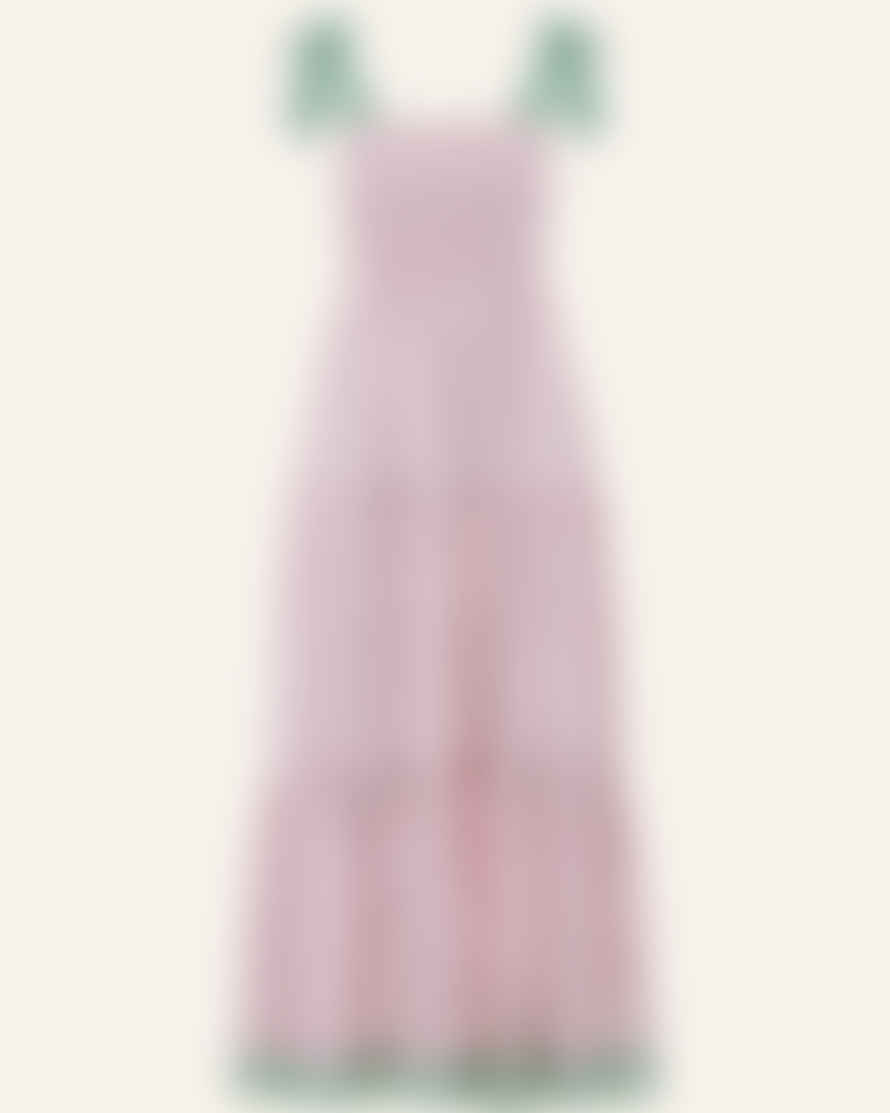 ASPIGA Tabitha Maxi Dress Flower Pink/green