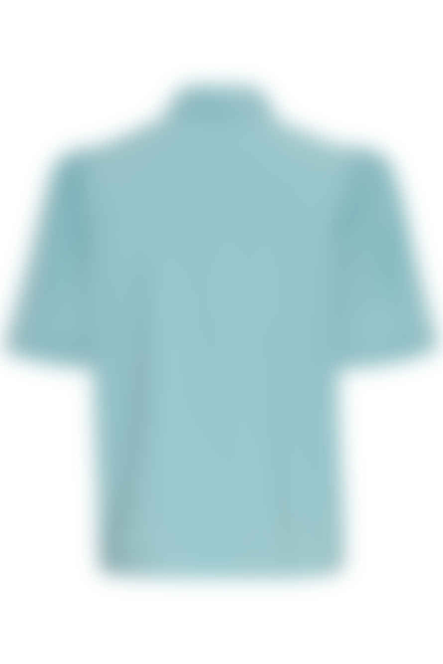 ICHI Cinoma Shirt-nile Blue-20121153