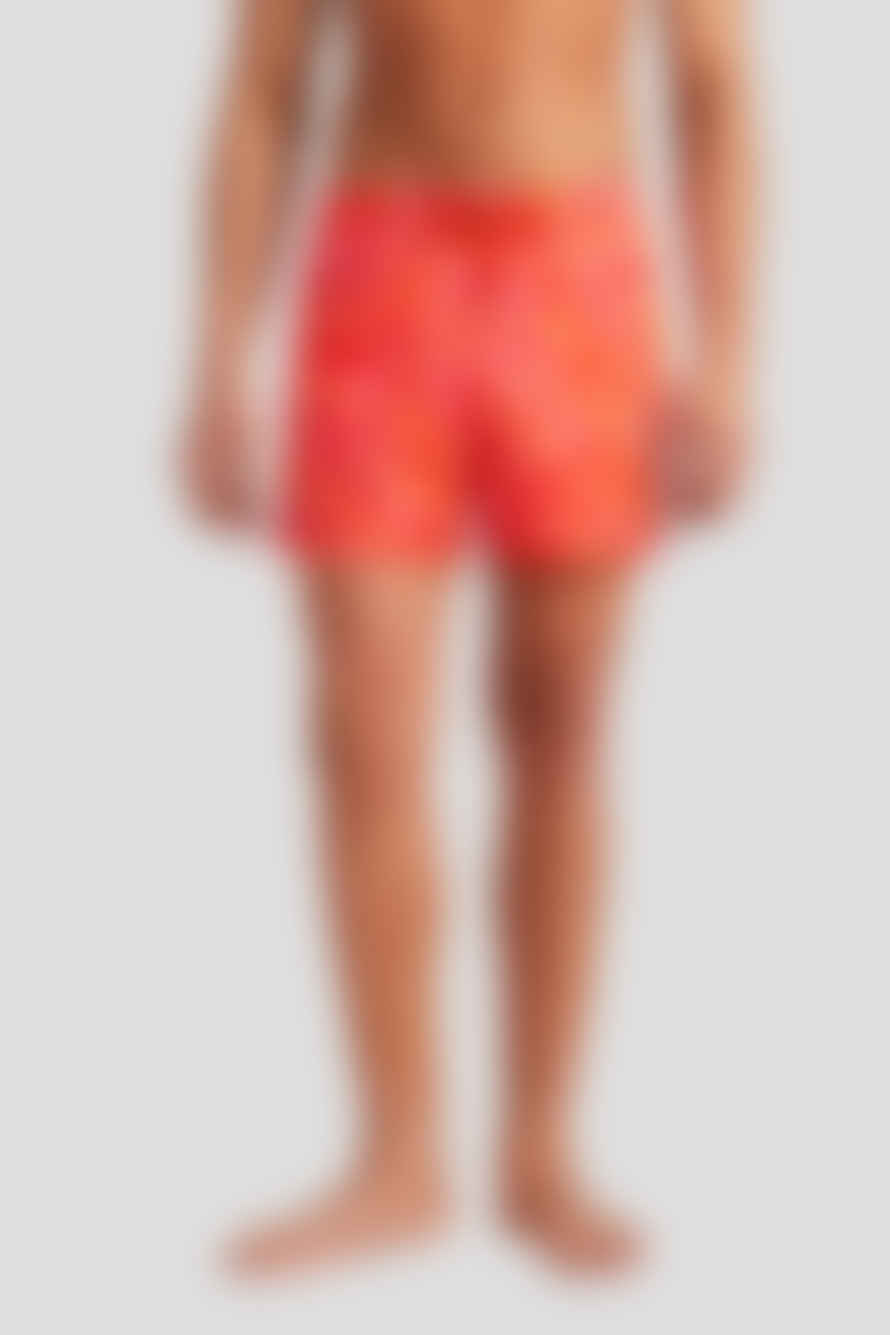 Vilebrequin Paint Pattern Swim Shorts Pink/orange