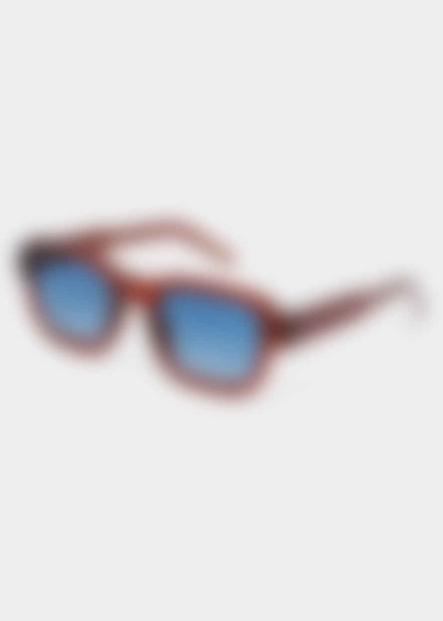 A Kjærbede Halo Sunglasses - Brown Trans
