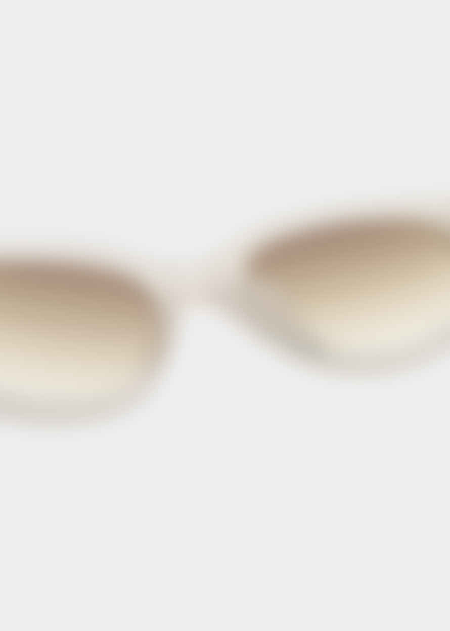 A Kjærbede Winnie Sunglasses - Cream Bone