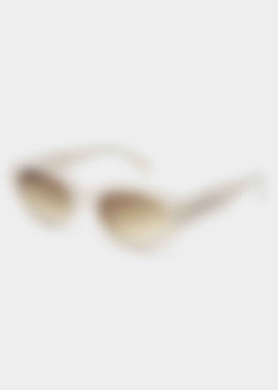 A Kjærbede Winnie Sunglasses - Cream Bone