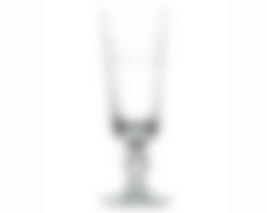 The Vintage List Crystal Champagne Flutes With Lens Design | 4x