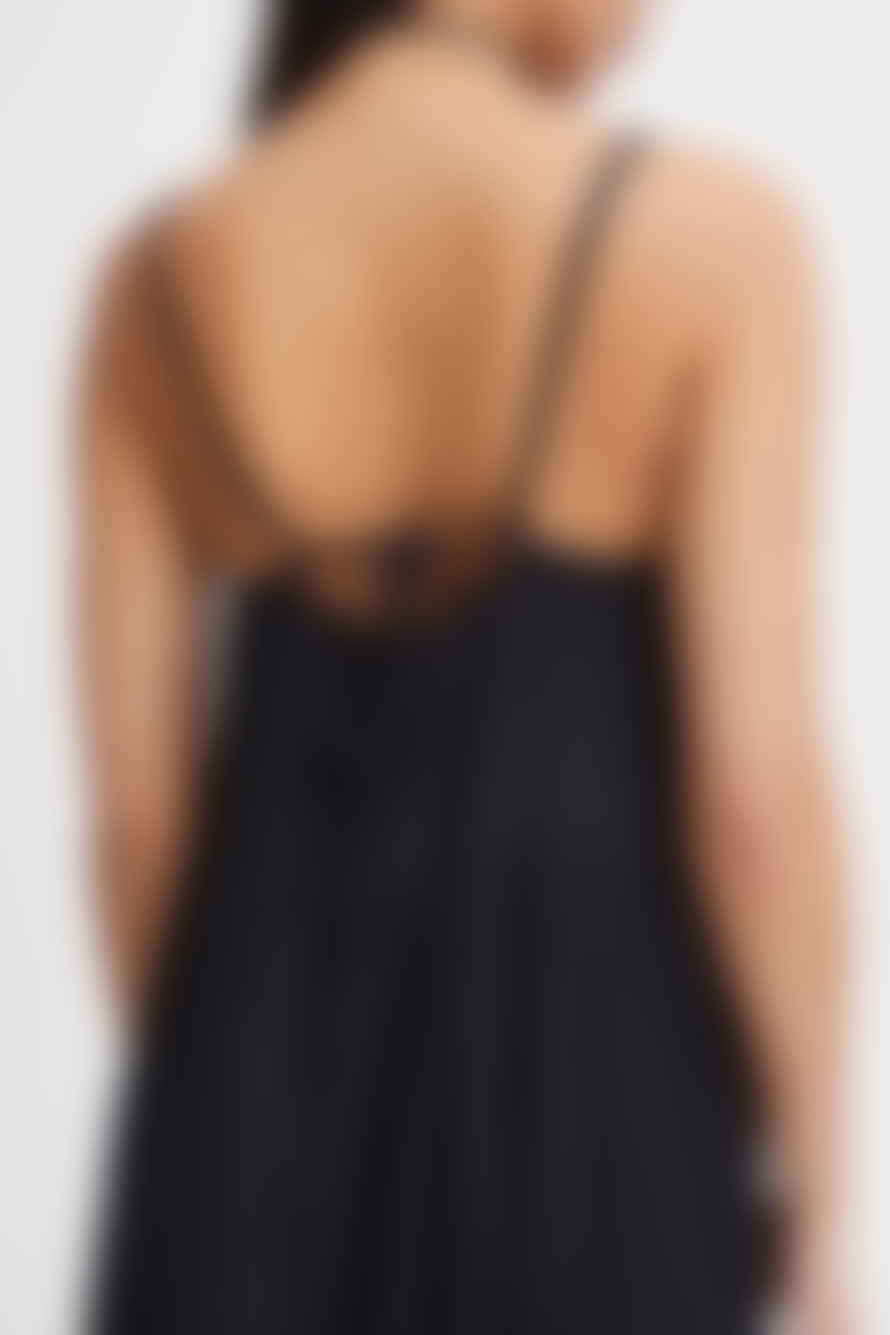 ICHI Foxa Strap Dress-black-20121770