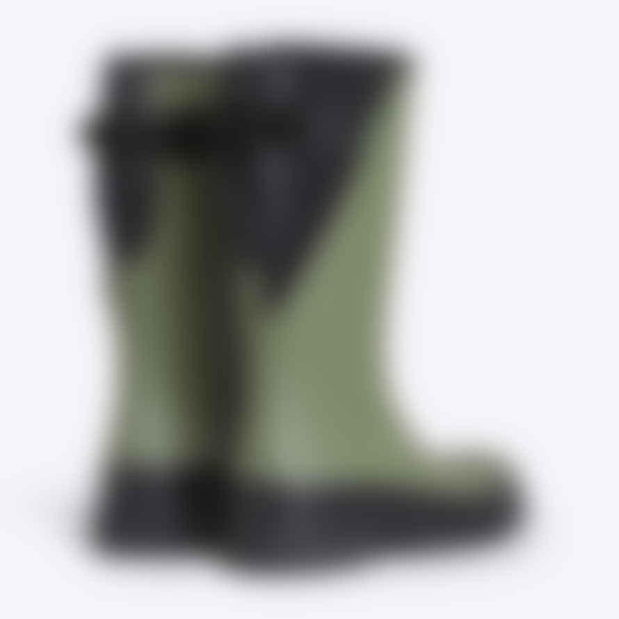 Merry People Darcy Mid-calf Wellington Boot - Moss Green