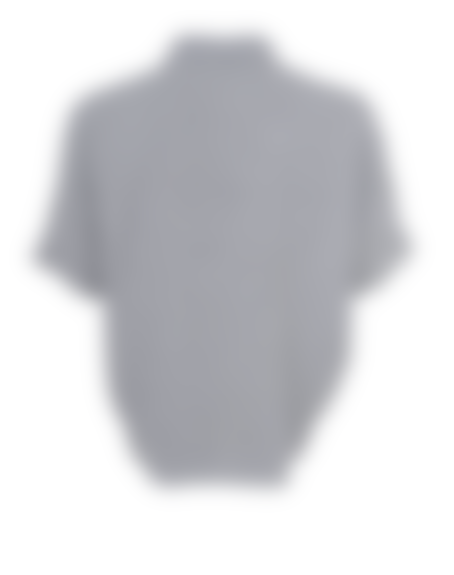 Black Colour Northern Grey Melina Linen Wing Shirt