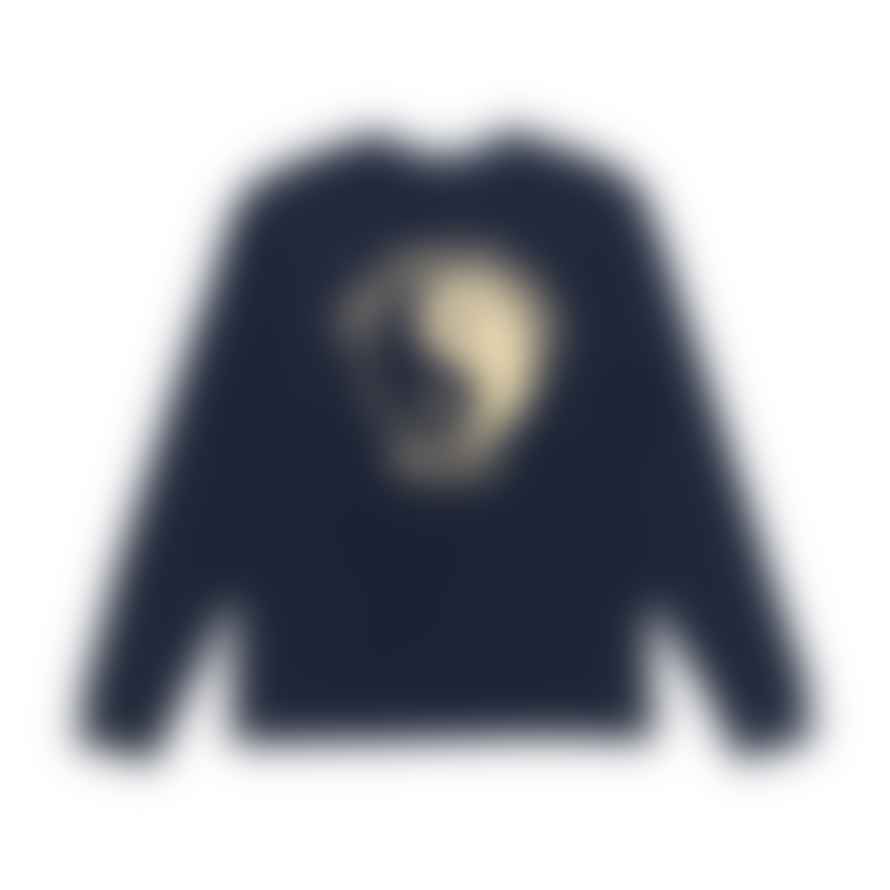 Town & Country Surf Designs Logo LS T-Shirt - Dark Navy