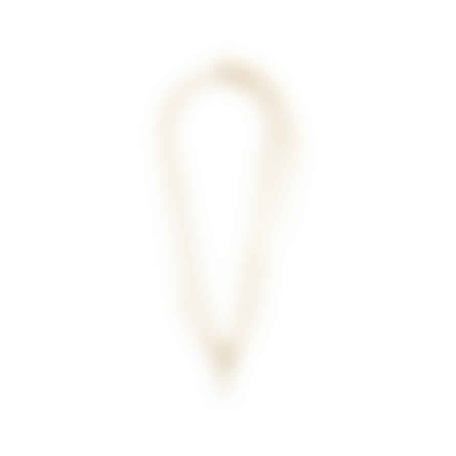 Pilgrim Sea Necklace, 3-in-1 Set, White/gold-plated