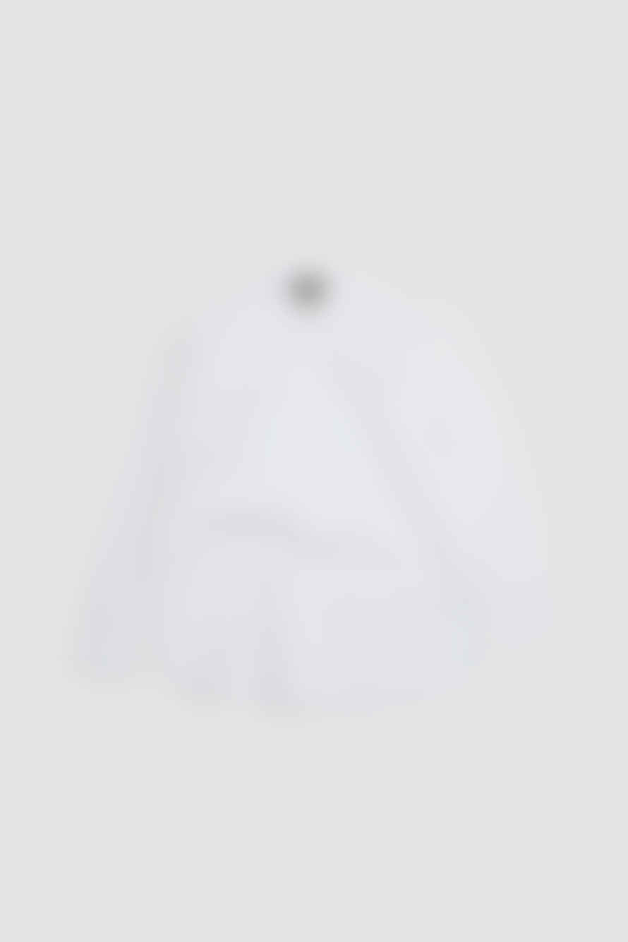 Beams Plus 120/3 Broad Classic Fit Reg Collar Shirt White