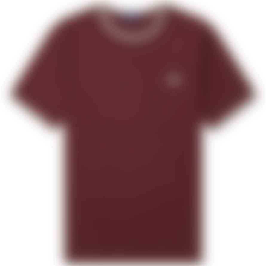 Fred Perry Twin Tipped Tee Oxblood