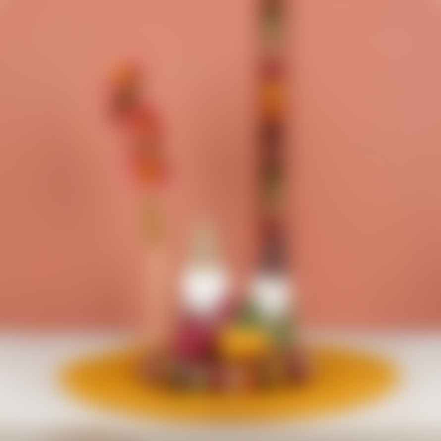 Sjaal met Verhaal Felt Flower - Hollyhock - Available in multiple colors