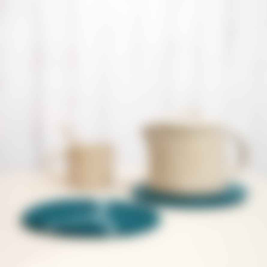 Sjaal met Verhaal Coaster Sealife - 20 cm - Multiple colors available