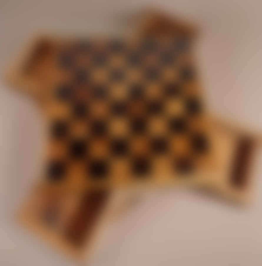 Artisan Stories Secret Chess Game Thuya Wood