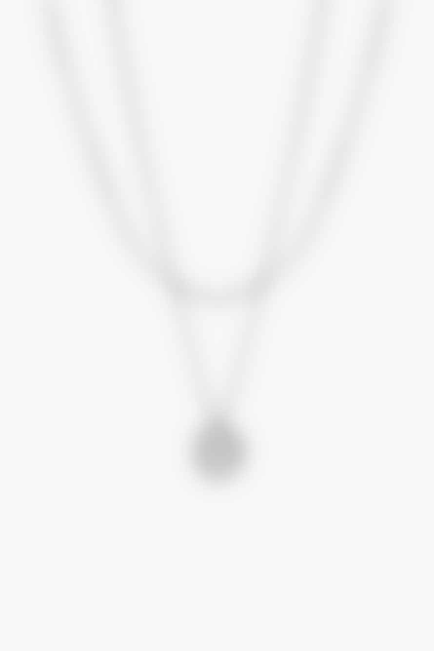 Tutti & Co Ne686s Shale Necklace Silver