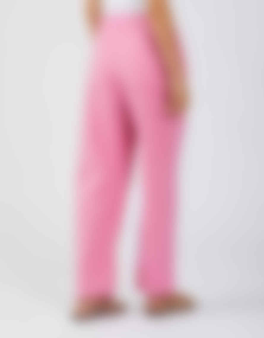 Reiko Pink Block Trousers